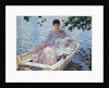 Mother and Child in a Boat by Edmund Charles Tarbell