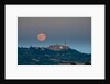 Full Harvest Moon over Pienza by Anonymous