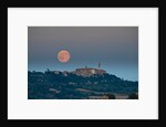 Full Harvest Moon over Pienza by Anonymous