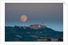 Full Harvest Moon over Pienza by Anonymous