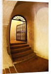 Stairway to the upper level by Anonymous