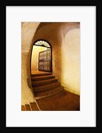 Stairway to the upper level by Anonymous