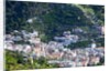 Vista from Hillside Town of Ravello of the Town of Minori below by Anonymous