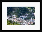 Vista from Hillside Town of Ravello of the Town of Minori below by Anonymous