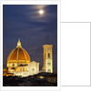Main Duomo with Night Lights by Anonymous