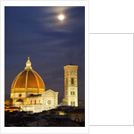 Main Duomo with Night Lights by Anonymous