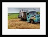Old Field Fuel Truck With Multi Color paint by Anonymous