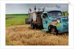 Old Field Fuel Truck With Multi Color paint by Anonymous