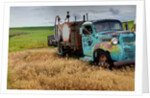 Old Field Fuel Truck With Multi Color paint by Anonymous