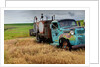 Old Field Fuel Truck With Multi Color paint by Anonymous