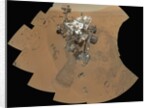 Curiosity Rover at Rocknest Site by Anonymous