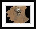 Curiosity Rover at Rocknest Site by Anonymous