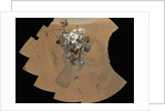 Curiosity Rover at Rocknest Site by Anonymous