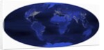 Earth Lights at Night by Anonymous
