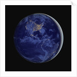Nighttime satellite composite view of North and South America by Anonymous