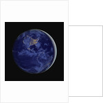 Nighttime satellite composite view of North and South America by Anonymous