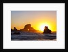 Sunset along Arch Rock, Ecola State Park, Oregon Coast, Pacific Northwest, United States by Anonymous
