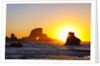 Sunset along Arch Rock, Ecola State Park, Oregon Coast, Pacific Northwest, United States by Anonymous