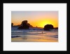 Sunset along Arch Rock, Ecola State Park, Oregon Coast, Pacific Northwest, United States by Anonymous