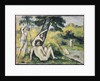 Bathing by Paul Cezanne