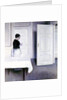 Interior with a Woman Reading a Letter, Strandgade 30 by Vilhelm Hammershoi