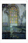 Glass Door onto the Garden by Henri Le Sidaner