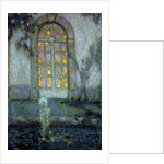 Glass Door onto the Garden by Henri Le Sidaner