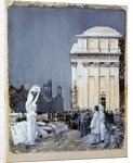 Chicago Exposition by Frederick Childe Hassam