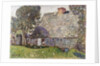 The Old Mulford House, Easthampton by Frederick Childe Hassam