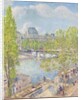 April, Quai Voltaire, Paris by Frederick Childe Hassam