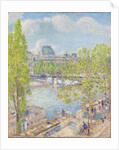 April, Quai Voltaire, Paris by Frederick Childe Hassam