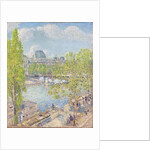 April, Quai Voltaire, Paris by Frederick Childe Hassam