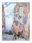 The Fourth of July by Frederick Childe Hassam