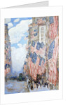 The Fourth of July by Frederick Childe Hassam