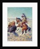 Chief Spotted Tail Shooting Buffalo by Louis Maurer