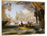 Commodore Perry Leaving the Lawrence for the Niagara at the Battle of Lake Erie by Anonymous