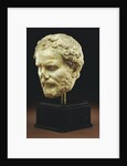 Roman Marble Portrait of Demosthenes by Anonymous