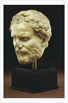 Roman Marble Portrait of Demosthenes by Anonymous