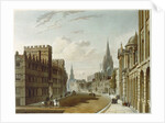 Oxford, High Street Looking West by Anonymous