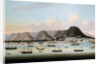 A View of Victoria, Hong Kong, with the Hulk H.M.S Princess Charlotte and American, British and French Shipping by Anonymous