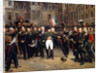 The Farewells of Fontainebleau, 20 April 1814 by Emile Jean Horace Vernet
