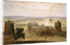 View from the Round Tower, Windsor Castle by William Daniell
