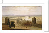 View from the Round Tower, Windsor Castle by William Daniell