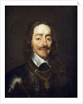 Portrait of King Charles I, bust length by William Dobson