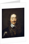 Portrait of King Charles I, bust length by William Dobson