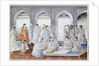The Royal Harem Playing Pachisi in a Lucknow Palace by Anonymous