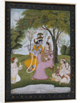 Krishna and Radha Making Music by Anonymous