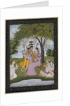 Krishna and Radha Making Music by Anonymous