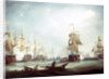 The Battle of Trafalgar, 1805 by Thomas Butterworth