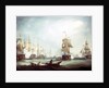 The Battle of Trafalgar, 1805 by Thomas Butterworth